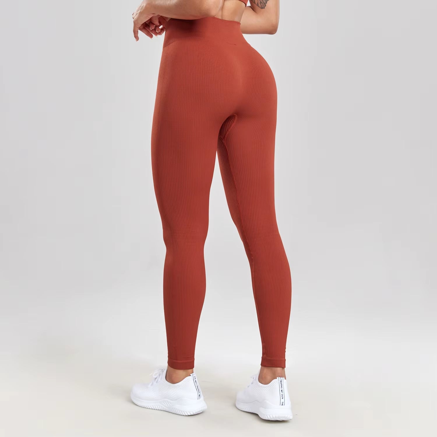 Seamless Gym Leggings Women High Waist Seamless Exercise Breathable