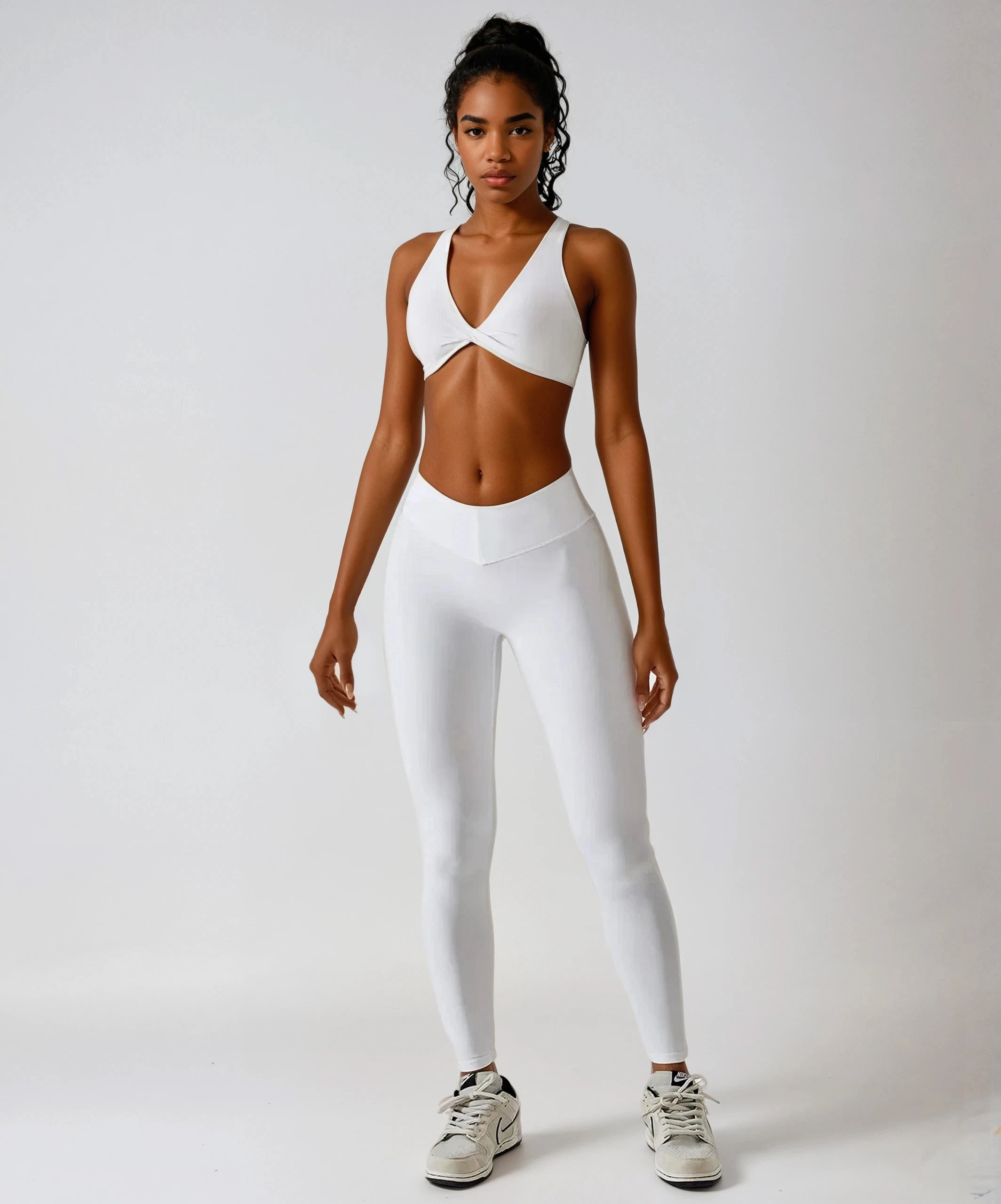 Summer Seamless Yoga Set Workout Outfits Women Sport Bra High Waist Shorts Yoga Legging Suit Sexy Running Fitness Sport Clothing