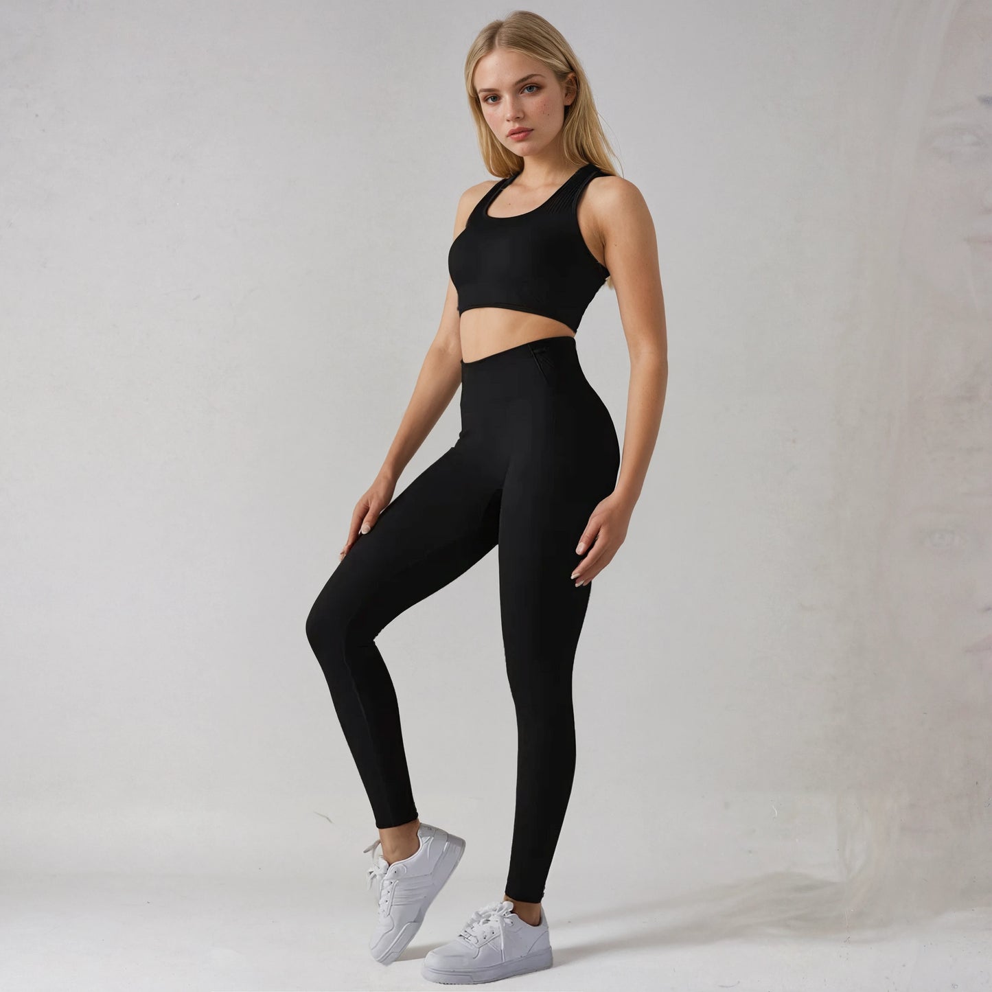 Women Yoga Set Seamless Sport Gym Set Bra Workout Running High Waist Leggings for Women Suit for Fitness Clothes Gymwear