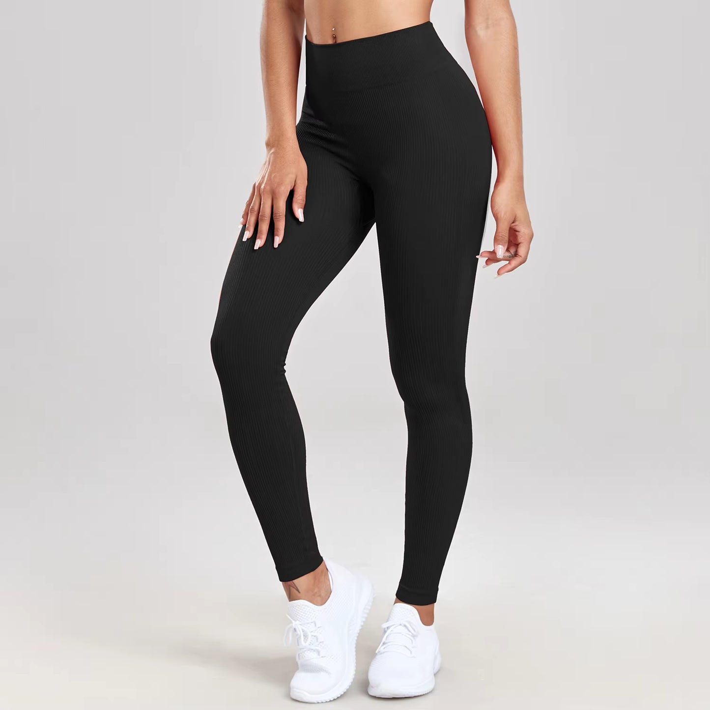 Seamless Gym Leggings Women High Waist Seamless Exercise Breathable