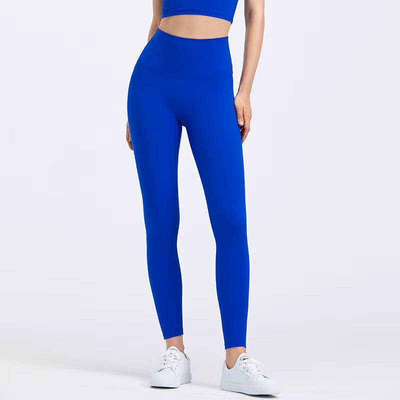 High Waist Workout Leggings for Women Push up Tights Sporty Legging Tummy Control Yoga Pants No Front Seam Active Wear