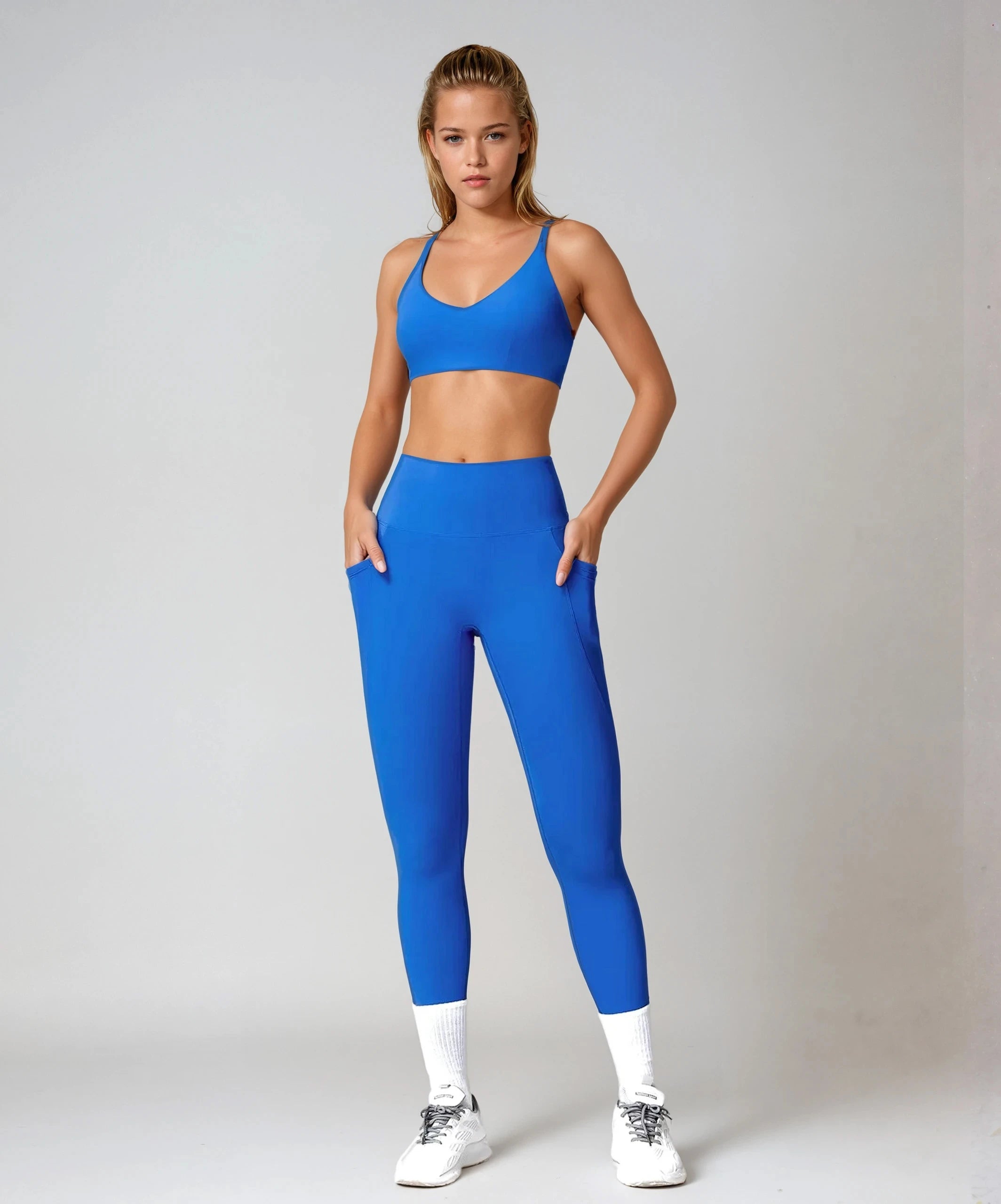 2Pcs Seamless Yoga Set Gym Clothes Sportswear Yoga Suits for Women Tracksuit Fitness Set Tracksuits Sports Bra Gym Leggings