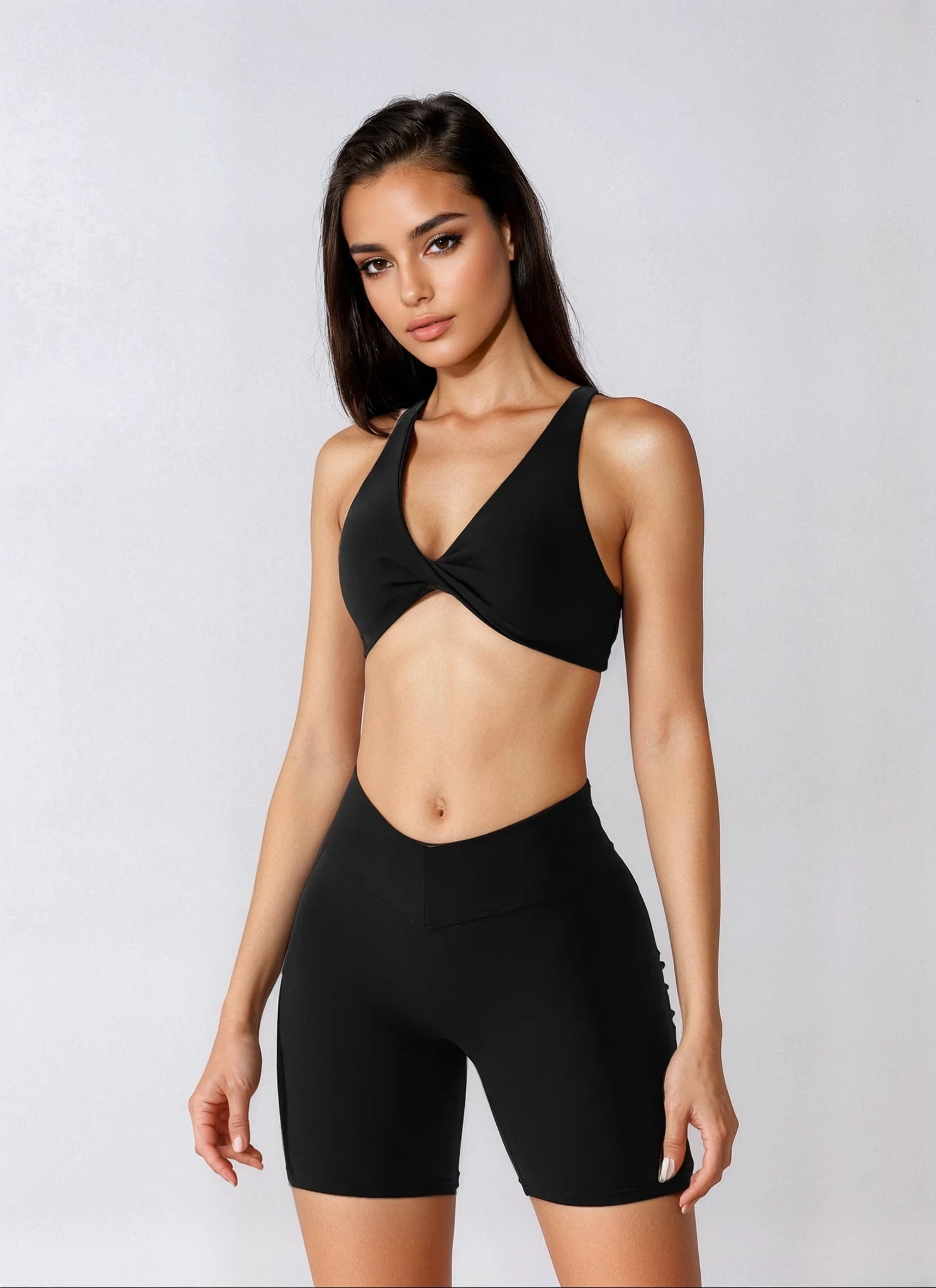 VibeFit Summer Seamless Yoga Set